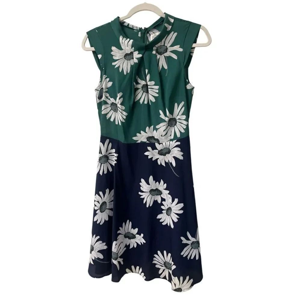 Isani for Target dress daisy print great for teas or garden party sz Small